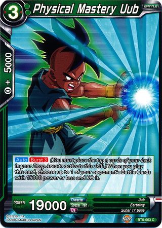 Physical Mastery Uub (BT5-063) [Miraculous Revival] | Black Swamp Games