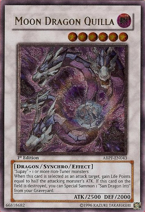 Moon Dragon Quilla [ABPF-EN043] Ultimate Rare | Black Swamp Games