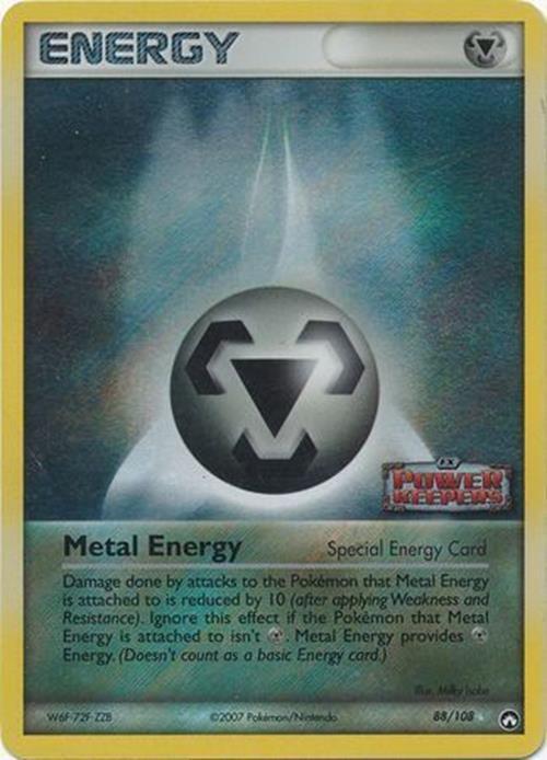 Metal Energy (88/108) (Stamped) [EX: Power Keepers] | Black Swamp Games