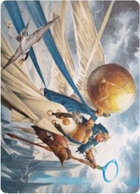 Linvala, Shield of Sea Gate Art Card [Zendikar Rising Art Series] | Black Swamp Games
