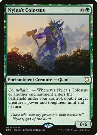 Nylea's Colossus [Commander 2018] | Black Swamp Games