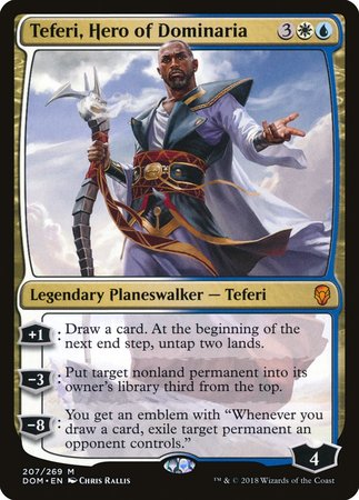 Teferi, Hero of Dominaria [Dominaria] | Black Swamp Games