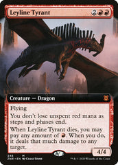 Leyline Tyrant (Extended Art) [Zendikar Rising] | Black Swamp Games