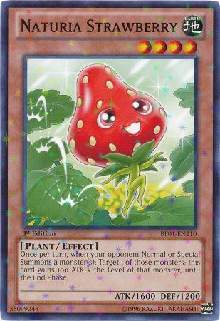 Naturia Strawberry [BP01-EN210] Starfoil Rare | Black Swamp Games