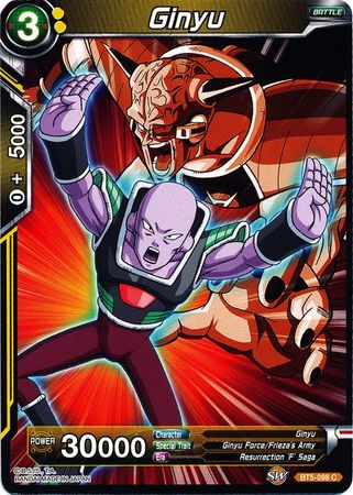 Ginyu (BT5-098) [Miraculous Revival] | Black Swamp Games