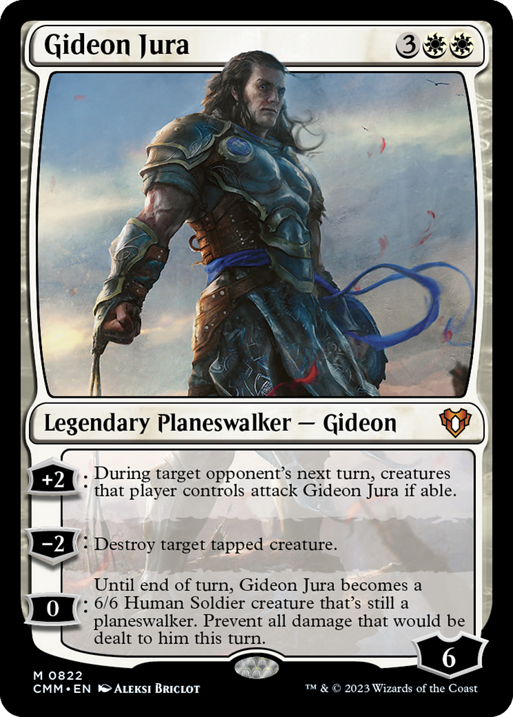 Gideon Jura [Commander Masters] | Black Swamp Games