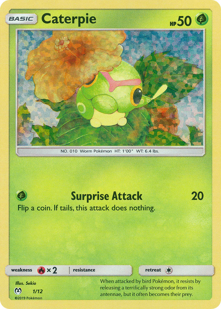 Caterpie (1/12) [McDonald's Promos: 2019 Collection] | Black Swamp Games