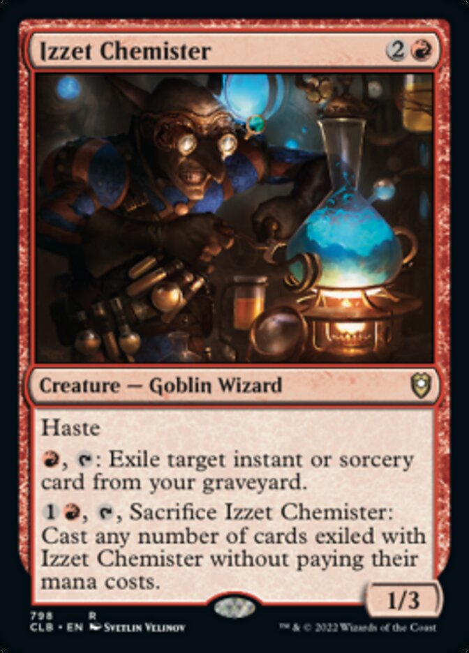 Izzet Chemister [Commander Legends: Battle for Baldur's Gate] | Black Swamp Games