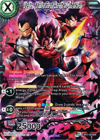 Vegito, Warrior From Another Dimension [BT11-154] | Black Swamp Games