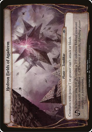 Hedron Fields of Agadeem (Planechase Anthology) [Planechase Anthology Planes] | Black Swamp Games