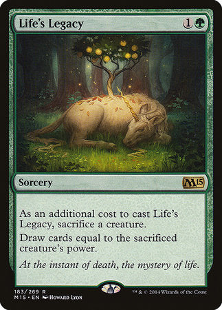 Life's Legacy [Magic 2015] | Black Swamp Games