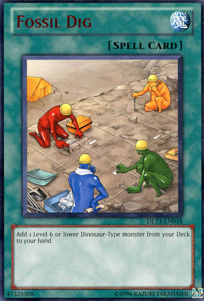 Fossil Dig (Red) [DL13-EN018] Rare | Black Swamp Games