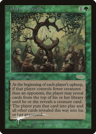 Oath of Druids [Judge Gift Cards 2001] | Black Swamp Games
