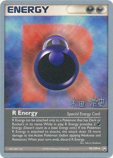 R Energy (95/109) (Dark Tyranitar Deck - Takashi Yoneda) [World Championships 2005] | Black Swamp Games