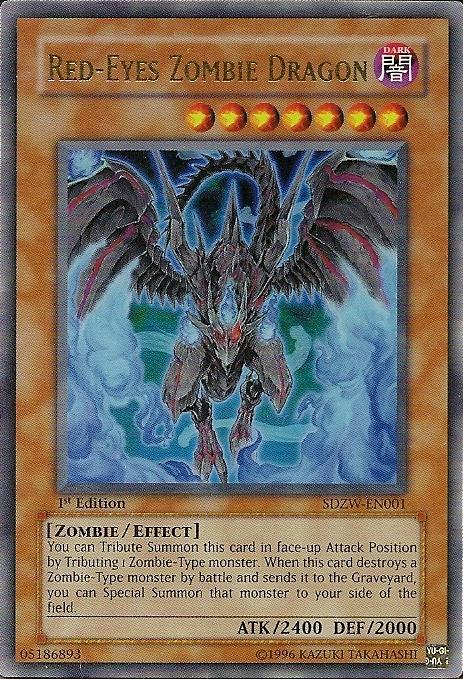 Red-Eyes Zombie Dragon [SDZW-EN001] Ultra Rare | Black Swamp Games