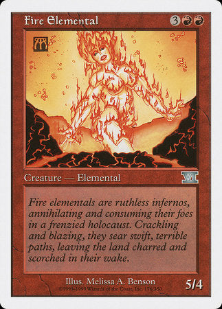 Fire Elemental [Classic Sixth Edition] | Black Swamp Games