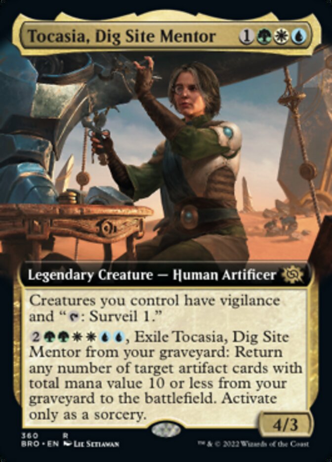 Tocasia, Dig Site Mentor (Extended Art) [The Brothers' War] | Black Swamp Games