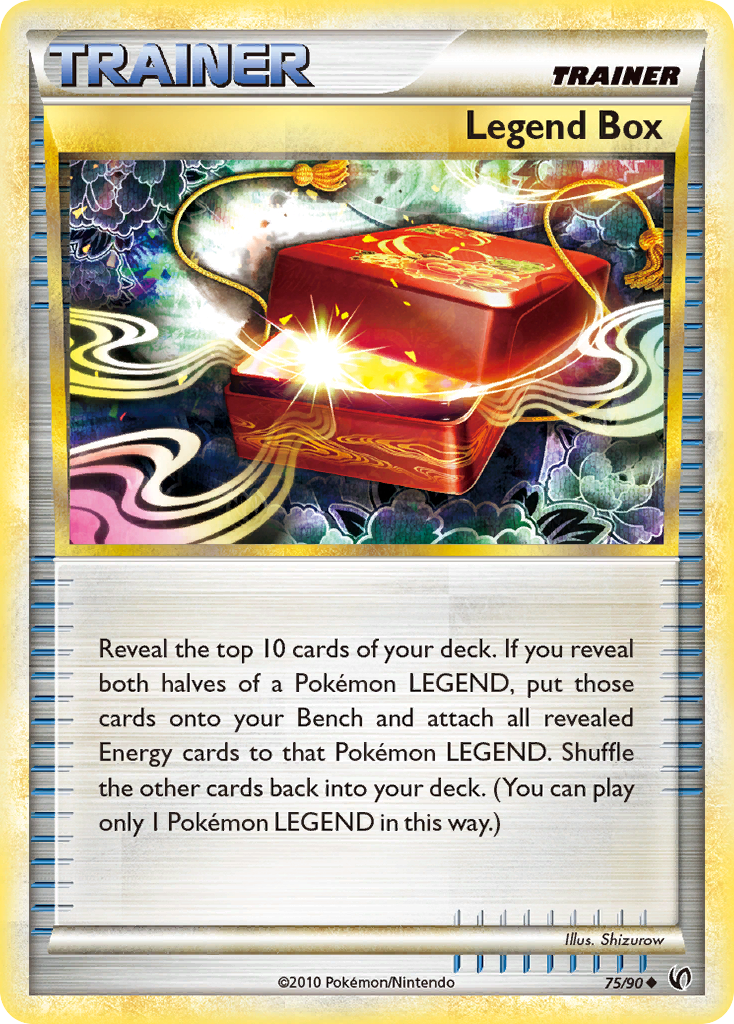 Legend Box (75/90) [HeartGold & SoulSilver: Undaunted] | Black Swamp Games