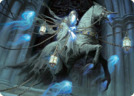 Patrician Geist Art Card [Innistrad: Midnight Hunt Art Series] | Black Swamp Games