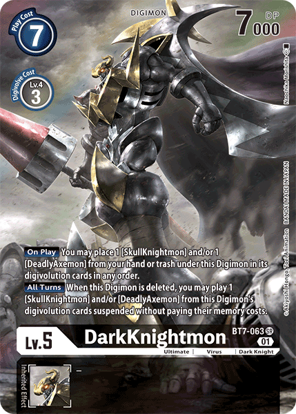 DarkKnightmon [BT7-063] (Alternate Art) [Next Adventure] | Black Swamp Games