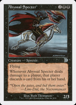 Abyssal Specter [Deckmasters] | Black Swamp Games