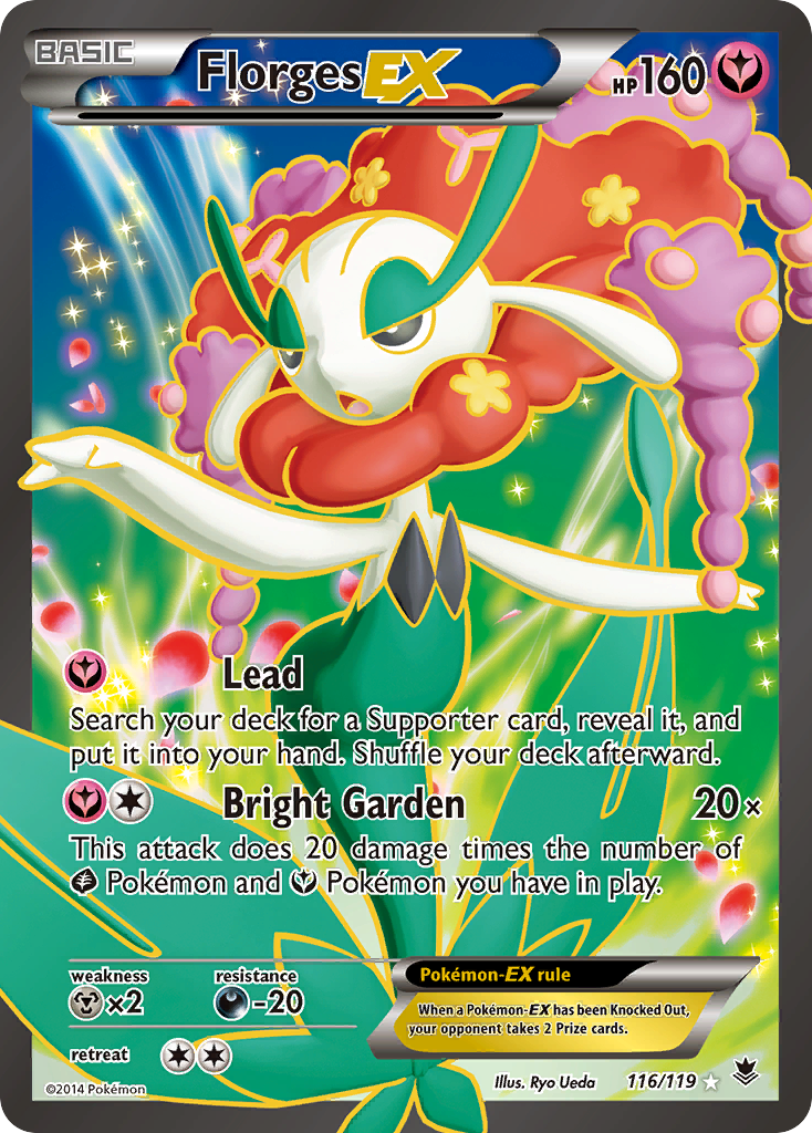 Florges EX (116/119) [XY: Phantom Forces] | Black Swamp Games