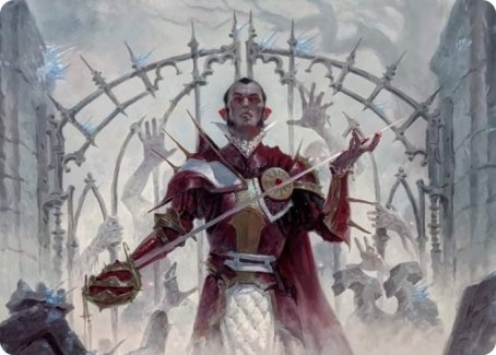 Cemetery Gatekeeper Art Card [Innistrad: Crimson Vow Art Series] | Black Swamp Games