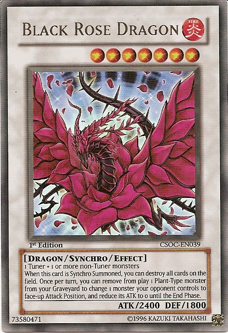 Black Rose Dragon [CSOC-EN039] Ultra Rare | Black Swamp Games
