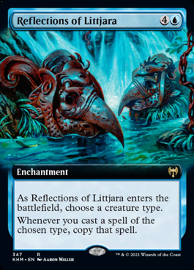 Reflections of Littjara (Extended Art) [Kaldheim] | Black Swamp Games
