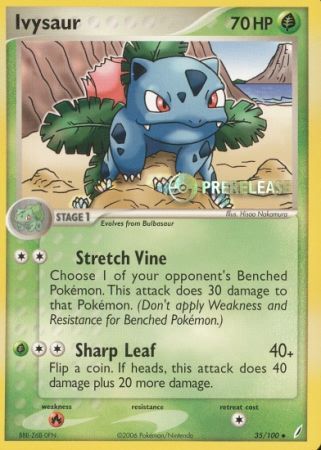 Ivysaur (35/100) (Prerelease Promo) [Nintendo: Black Star Promos] | Black Swamp Games