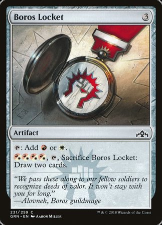 Boros Locket [Guilds of Ravnica] | Black Swamp Games