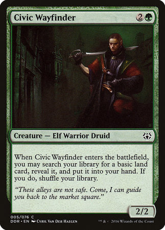 Civic Wayfinder [Duel Decks: Nissa vs. Ob Nixilis] | Black Swamp Games