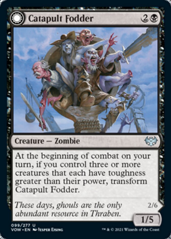 Catapult Fodder // Catapult Captain [Innistrad: Crimson Vow] | Black Swamp Games