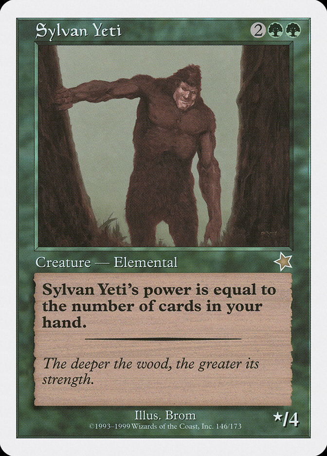 Sylvan Yeti [Starter 1999] | Black Swamp Games