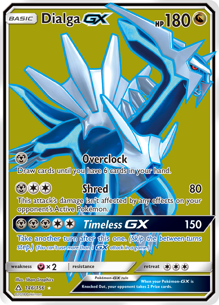 Dialga GX (146/156) [Sun & Moon: Ultra Prism] | Black Swamp Games