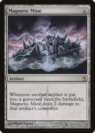 Magnetic Mine [Mirrodin Besieged] | Black Swamp Games