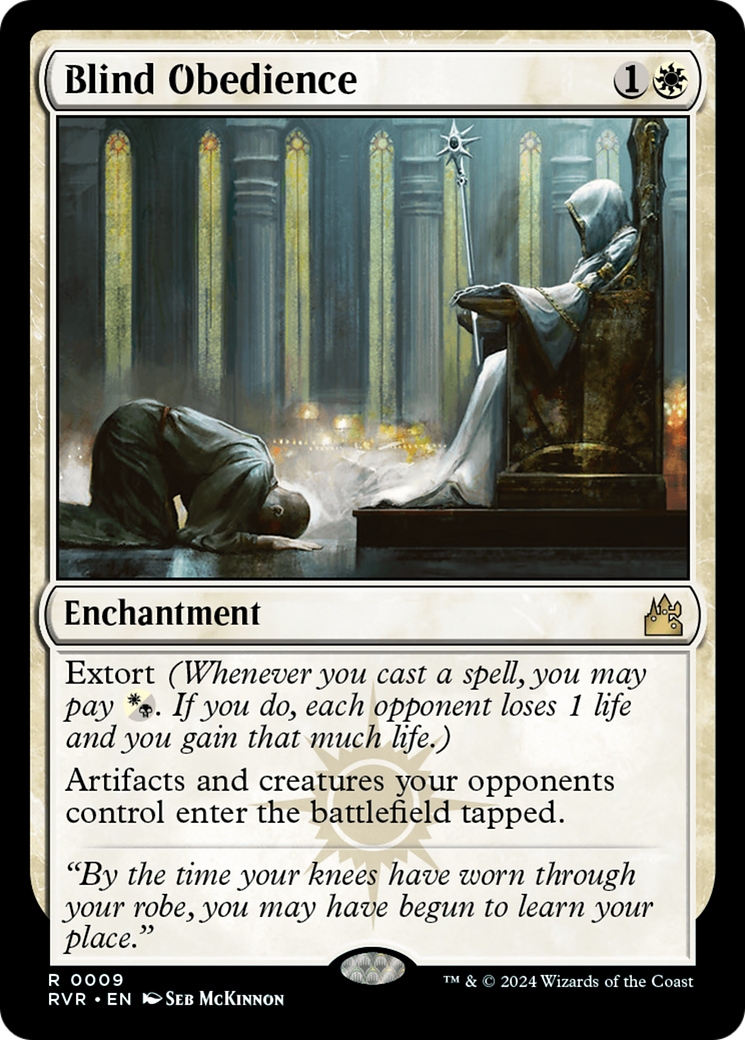 Blind Obedience [Ravnica Remastered] | Black Swamp Games