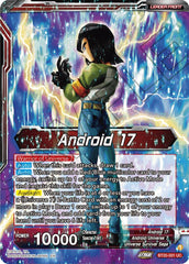 Android 17 // Warriors of Universe 7, United as One (BT20-001) [Power Absorbed Prerelease Promos] | Black Swamp Games