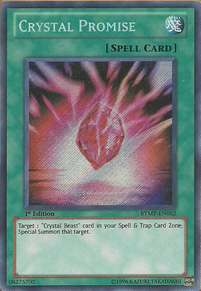 Crystal Promise [RYMP-EN052] Secret Rare | Black Swamp Games