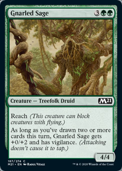 Gnarled Sage [Core Set 2021] | Black Swamp Games