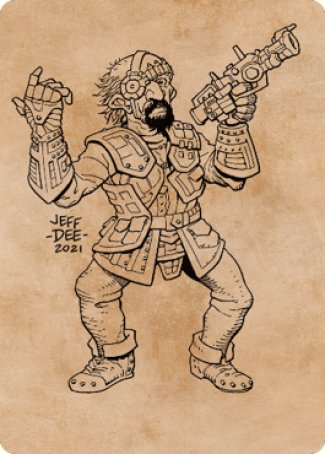 Jan Jansen, Chaos Crafter Art Card [Commander Legends: Battle for Baldur's Gate Art Series] | Black Swamp Games