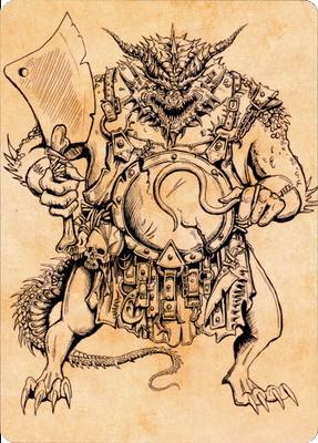Thrakkus the Butcher Art Card [Commander Legends: Battle for Baldur's Gate Art Series] | Black Swamp Games