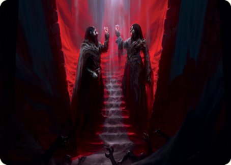 Vampires' Vengeance Art Card [Innistrad: Crimson Vow Art Series] | Black Swamp Games