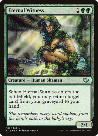 Eternal Witness [Commander 2015] | Black Swamp Games