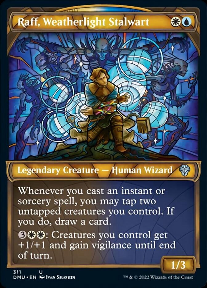 Raff, Weatherlight Stalwart (Showcase) [Dominaria United] | Black Swamp Games