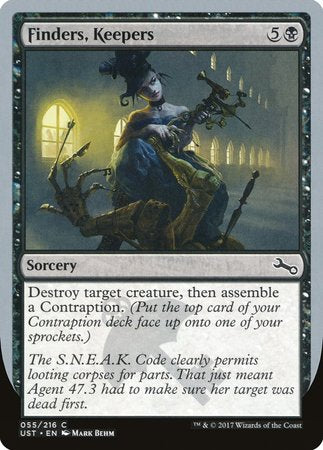 Finders, Keepers [Unstable] | Black Swamp Games