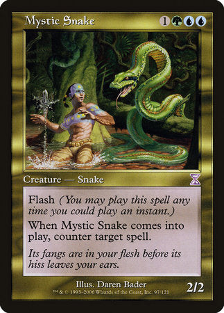 Mystic Snake [Time Spiral Timeshifted] | Black Swamp Games