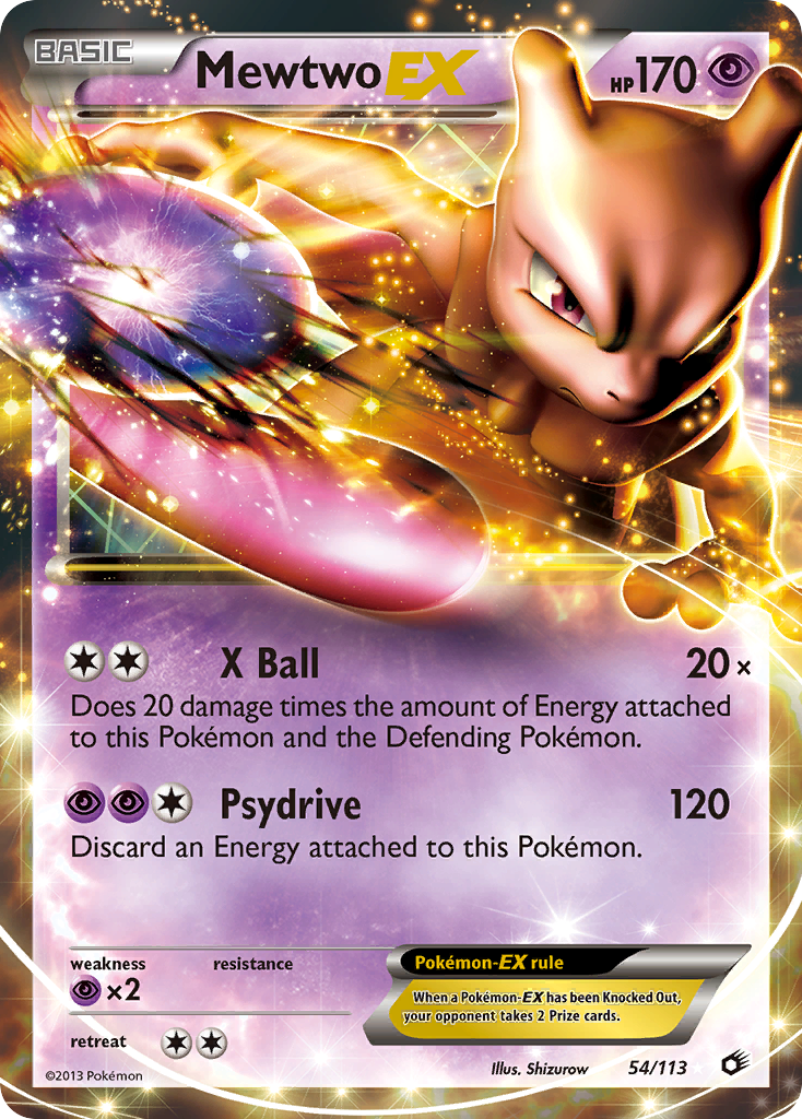 Mewtwo EX (54/113) [Black & White: Legendary Treasures] | Black Swamp Games