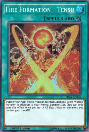 Fire Formation - Tensu [FIGA-EN029] Super Rare | Black Swamp Games