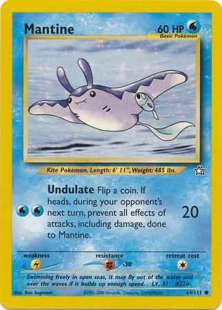 Mantine (64/111) [Neo Genesis Unlimited] | Black Swamp Games